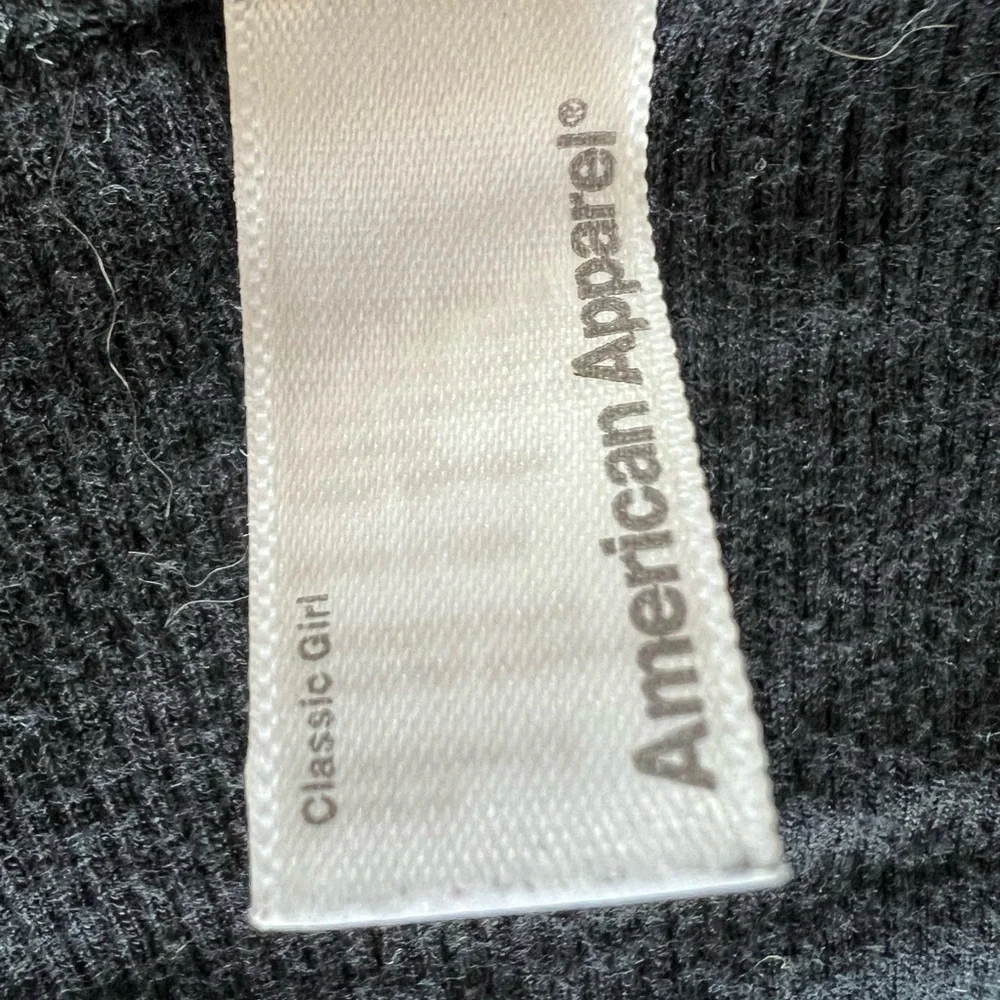 American Apparel UNCAGED MMA Ribbed Tank Top Black Skull Graphic Made USA L - Picture 5 of 8